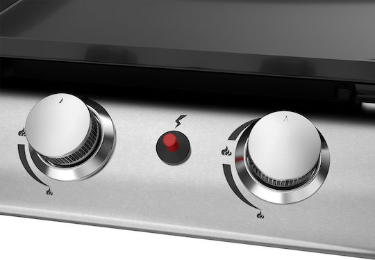 Thermogatz Commercial Flat Top LPG Griddle with Flat Plate 2.5kW