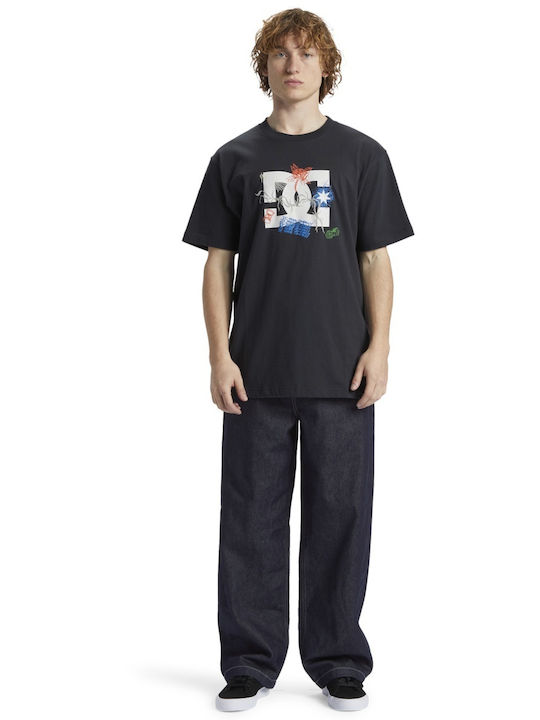 Scribble T-shirt Ebony