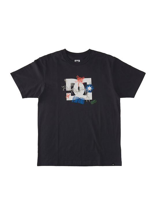 Scribble T-shirt Ebony