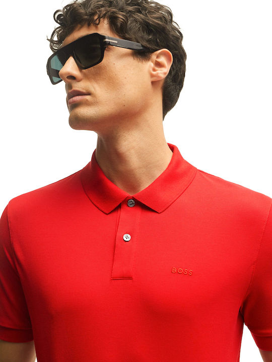 Pallas Polo Μπλούζα Κοντομάνικη Bright Red