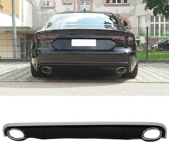 Carner Diffuser Αυτοκινήτου Πίσω Συμβατό με Audi A7 / RS7 10-14