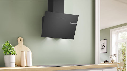 Bosch Απορροφητήρας Καμινάδα 60cm Μαύρος
