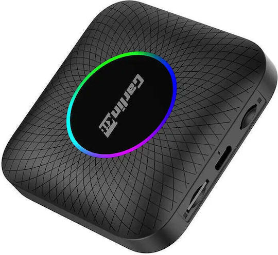 Безжичен Адаптер Carlinkit Tbox Plus Led 4g/64g Apple Carplay Android Auto Черен