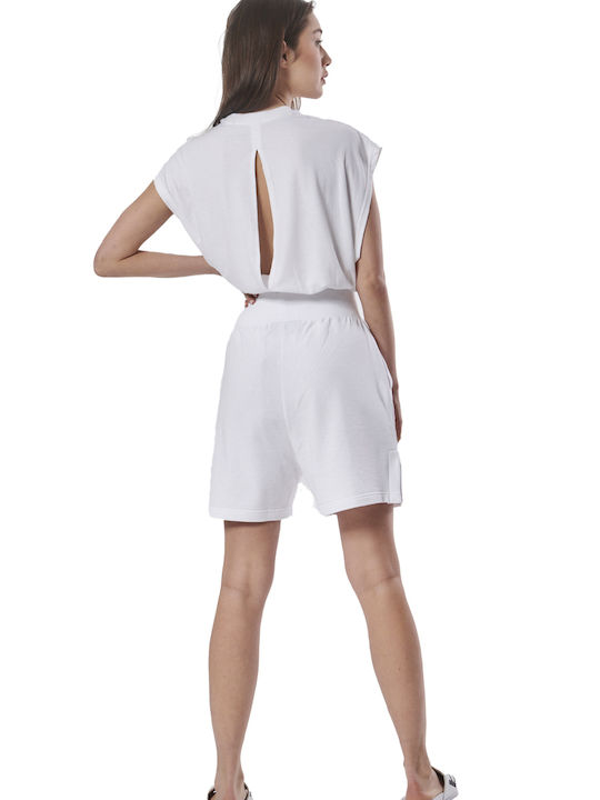 Body Action Women's Bermuda Shorts White