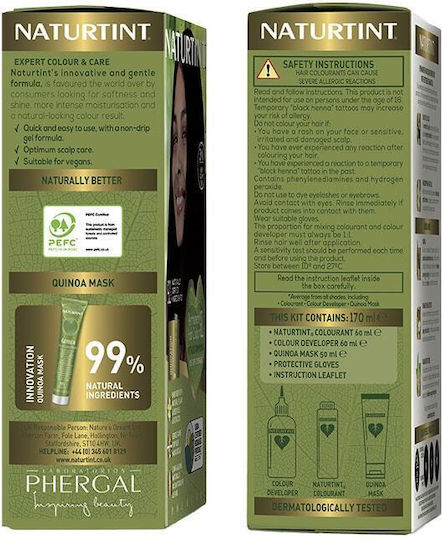 Naturtint Hair Dye Without Ammonia 10a Light Ash Blonde 50ml