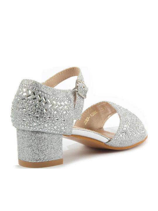 Sandaletten Silber