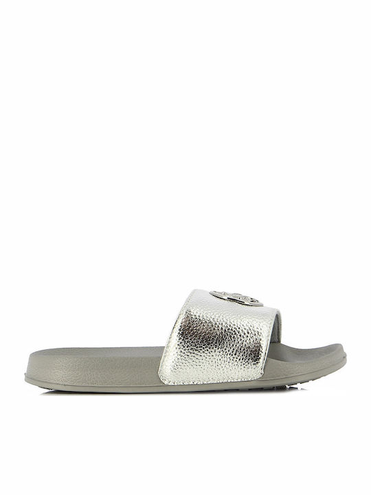 Slides σε Ασημί Χρώμα
