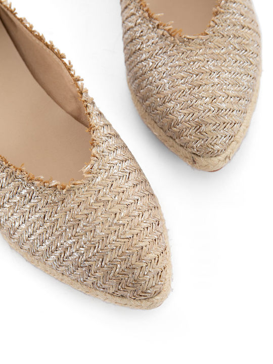 Gaimo Damen Ballerinas in Beige Farbe