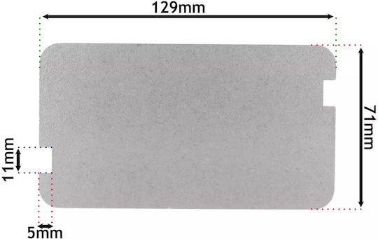 Electrolux Componentă pentru Cuptor cu Microunde 12.9x7.1buc
