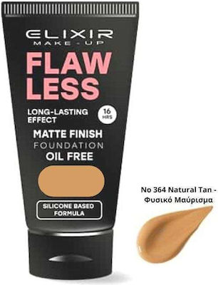 Elixir Matte Finish Flüssiges Make-up 364 Natural Tan 30ml