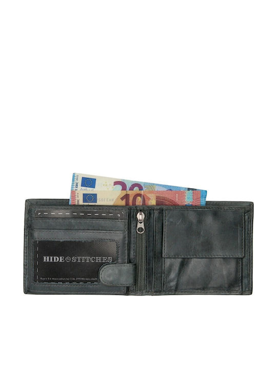 Hide & Stitches Portofel mic din piele naturală 1-87-65-999