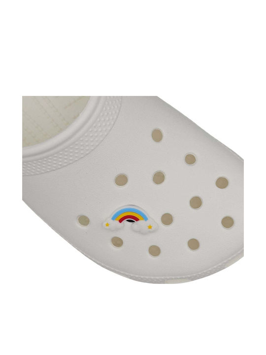 Charms Διακοσμητικά Σαμπό Crocs Rainbow