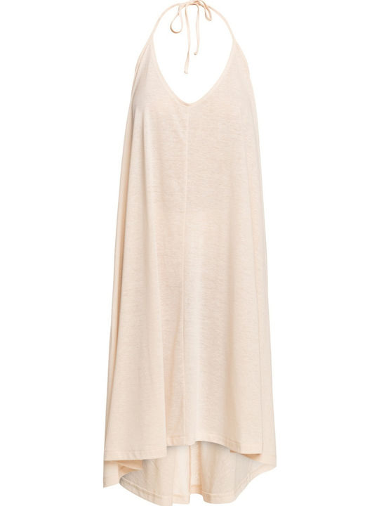 Roxy Sun Reflection Women's Dress Beachwear Beige