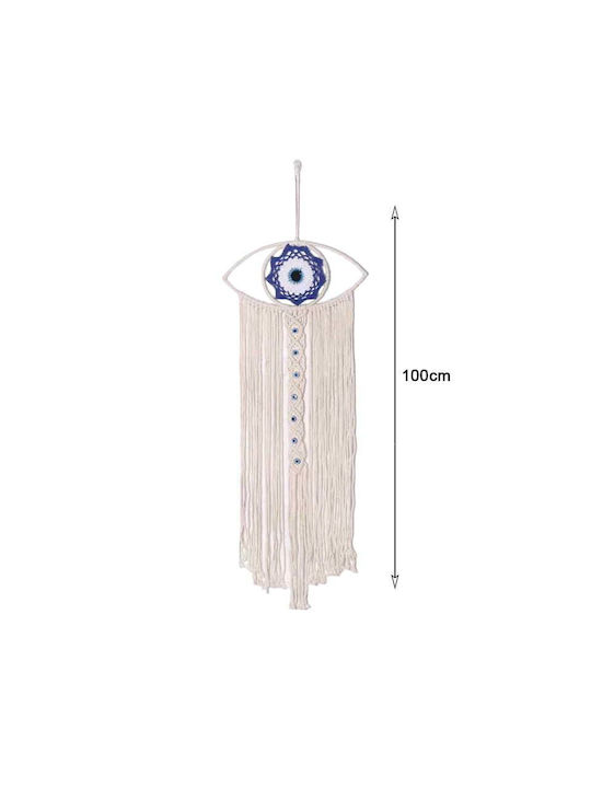 Hanging Decorative Macrame made of Fabric 100cm 1pcs