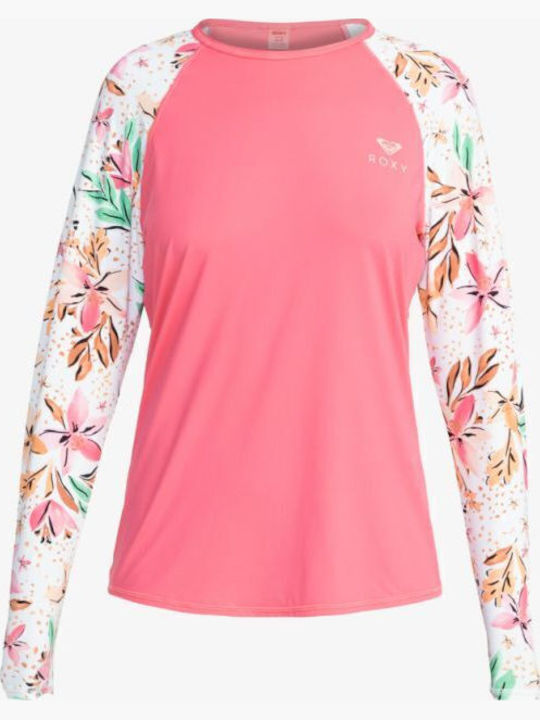 Roxy Women's Long Sleeve Sun Protection Shirt Pink