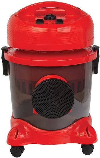 Fantom Pro Pro H2O 1500 Σκούπα Υγρών / Στερεών 1400W με Πλαστικό Κάδο 9lt