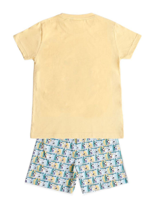 Admas Kinder Schlafanzug Amarillo Admas Kinder Schlafanzug Amarillo