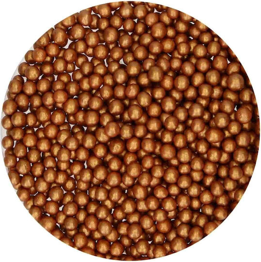 Fun Cakes Διακοσμητικές Πέρλες Χρυσές 60gr F53370