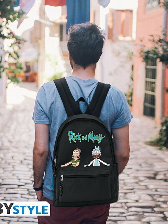 Rick Morty School Bag Backpack "rick & Jerry" Rick Morty School Bag Backpack "rick & Jerry"