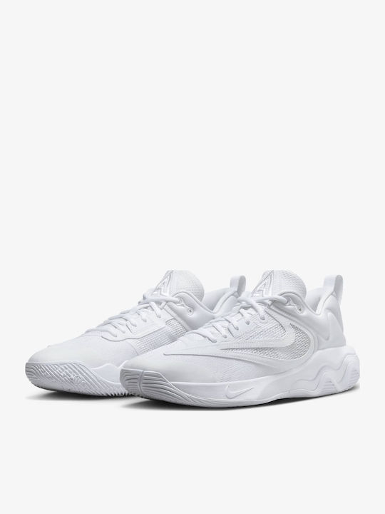 Giannis Immortality 3 Low Basketball Shoes White