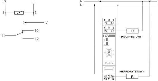 F&F Phase Power Relay 16A 230V