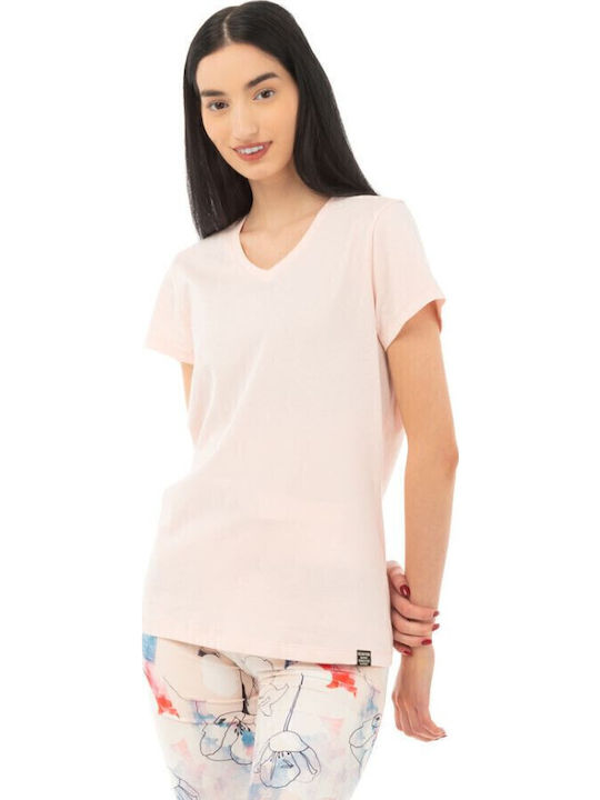 Tricou Damă Roz