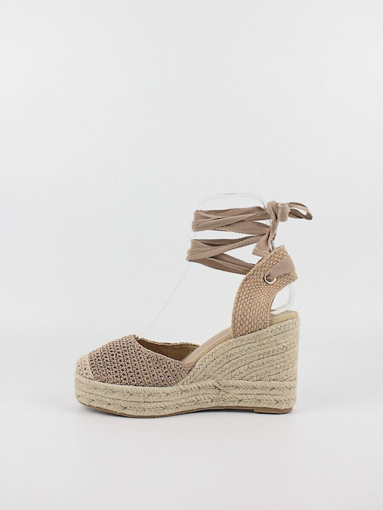 Women's Platform Espadrilles Pink