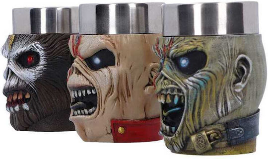 Nemesis Pahare de shot din Sticlă Iron Maiden Eddie 3buc