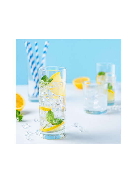Luigi Ferrero Set Gläser Wasser / Cocktail/Trinken aus Glas 360ml 6Stück
