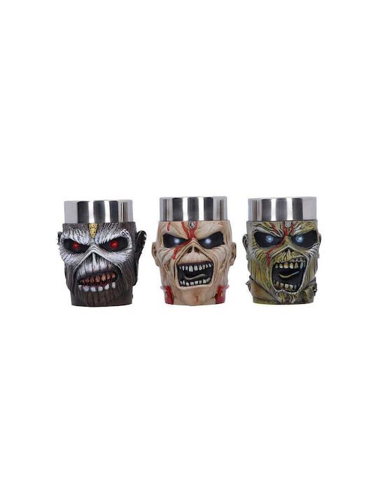 Nemesis Комплект Чаши за Шот Iron Maiden Eddie 3бр