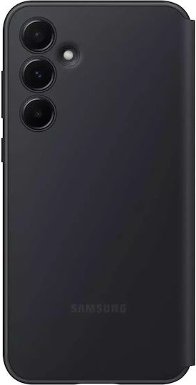 Samsung S View Wallet Cover Plastic Black (Galaxy A55)