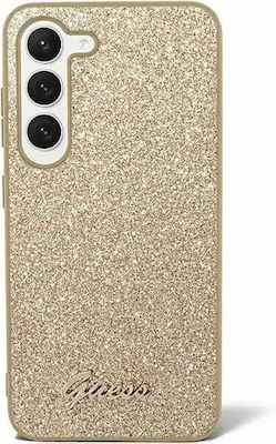 Guess Back Cover Silicone Durable Gold (Galaxy S24 Ultra)