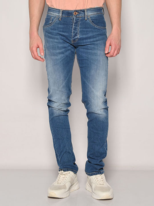 Herren Jeanshose Elastisches mit Regulärer Anwendung Blau