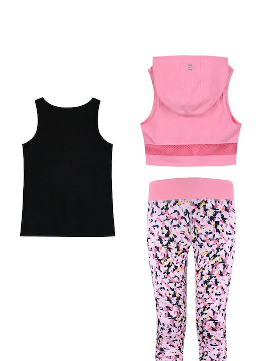 Energiers Kinder Set mit Leggings Sommer 3Stück