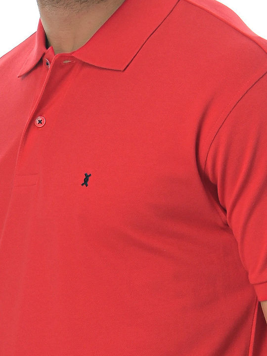Polo T-shirt Κόκκινη