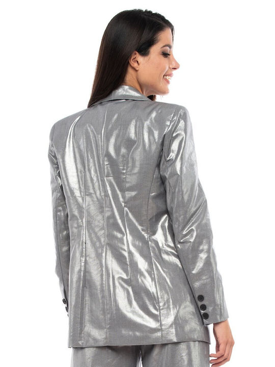 E-shopping Avenue Blazer pentru femei Sacou Silver
