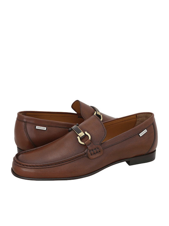 Guy Laroche Herren Mokassins Tabac Braun
