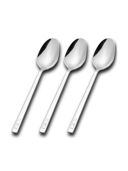 Nava Linguri De Alimente Din Oțel Inoxidabil Argintii 29cm 10-121-050 3 Bucăți Nava Linguri De Alimente Din Oțel Inoxidabil Argintii 29cm 10-121-050 3 Bucăți