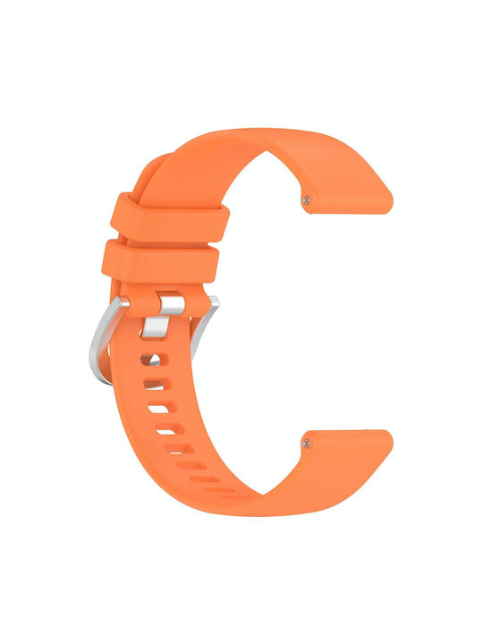 Xiaomi Watch S3 Glossy Surface Silicone Watch Band Orange