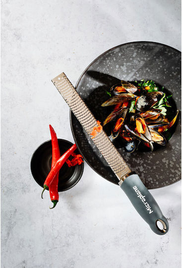 Microplane Premium Classic Citrus Fruits Grater from Stainless Steel Anthracite 30x3.5x2.5cm