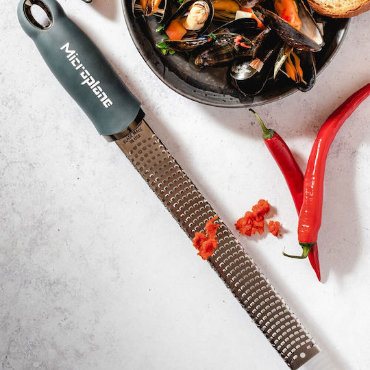 Microplane Premium Classic Citrus Fruits Grater from Stainless Steel Anthracite 30x3.5x2.5cm
