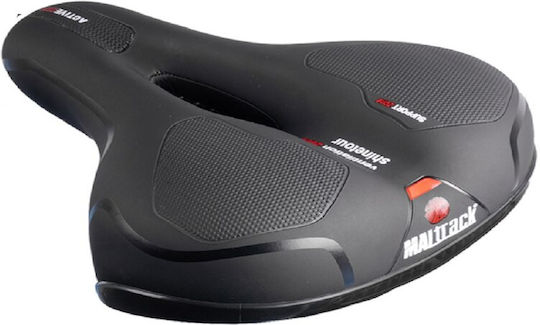 MalTec Schwarz Fahrradsattel Trekking / BMX
