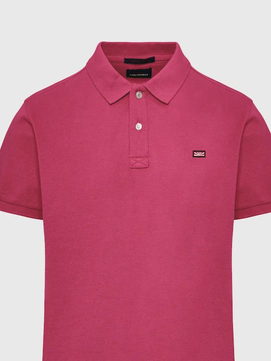 Polo Short Sleeve Blouse Rose
