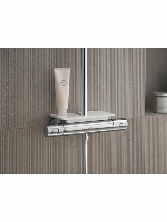Grohe Vitalio System 310 Shower Column with Bathtub Mixer Silver