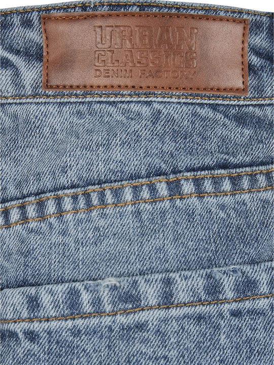 Hoch tailliert Damenjeans Light Blue