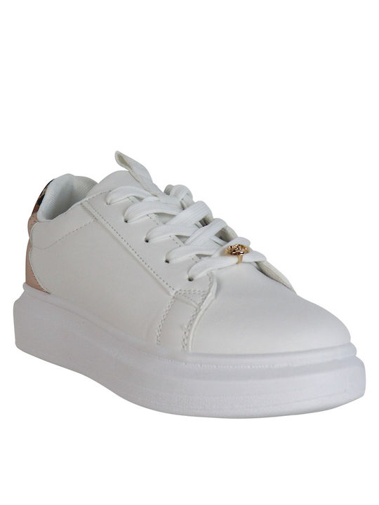 Migato Femei Sneakers Albe