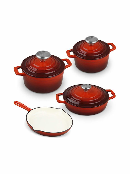 Carl Schmidt Sohn Cookware Set of Cast Aluminum with Coating 7pcs