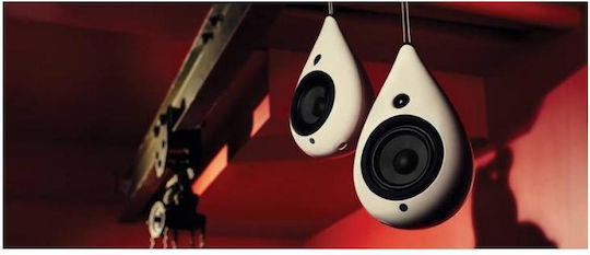 Podspeakers Βάση Ηχείου Οροφής Για The Drop Mkiii (Τεμάχιο) σε Ασημί / Λευκό Χρώμα