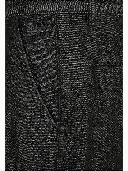 Ανδρική Βερμούδα Τζιν Black