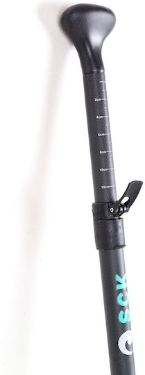 Κουπί Sup Ρυθμιζόμενο 160-215cm Full Carbon Bamboo Λεπίδα – Silica Sck